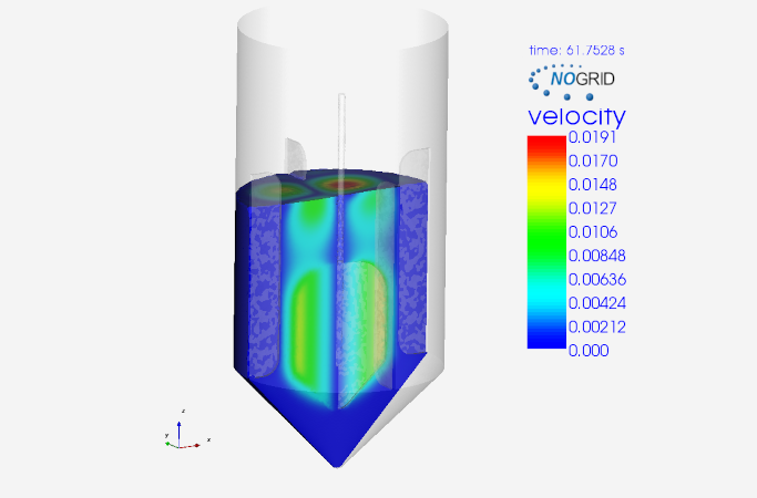 2-blade Stirrer with Baffle